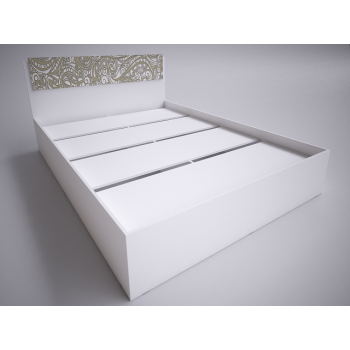 Кровать "Селена" 140 (белый)
