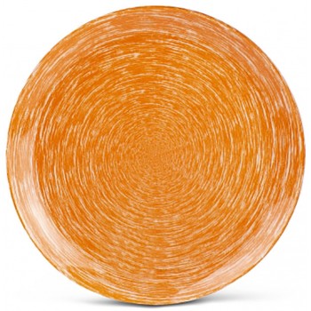 Тарелка десертная «Brush Mania Orange»