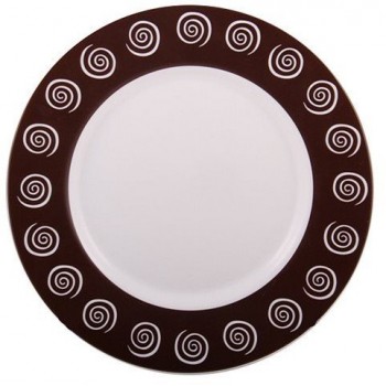 Тарелка десертная Sirocco Brown, диаметр 19,5 см