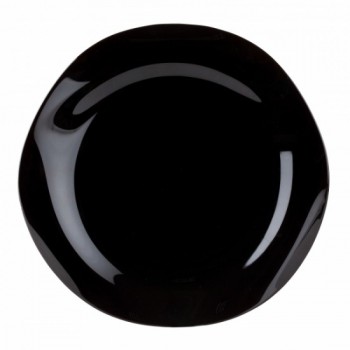 Тарелка десертная Volare Black, диаметр 27 см