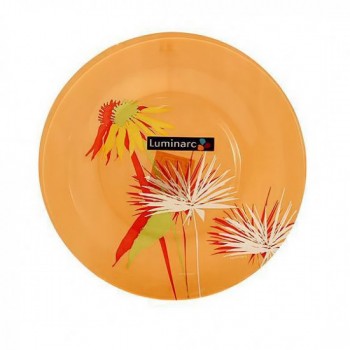 Тарелка десертная Pop Flowers Orange, диаметр 19 см
