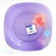 Тарелка десертная Angel Purple, диаметр 18 см
