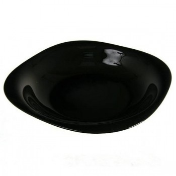 Тарелка Carine Noir суповая, диаметр 21 см