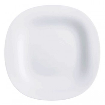 Тарелка Carine десертная белая, диаметр 19 см