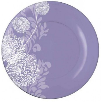 Тарелка суповая «Piume Violet» (диаметр 25 см)
