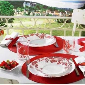 Сервиз столовый Romancia Red (19 предметов)