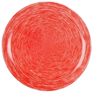 Тарелка десертная «Brush Mania Red»