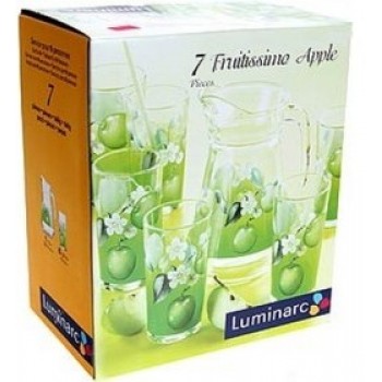 Набор для напитков Frutissimo Apple (графин, 6 стаканов)