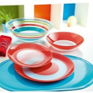 Сервиз столовый Simply Colors Red (19 предметов)
