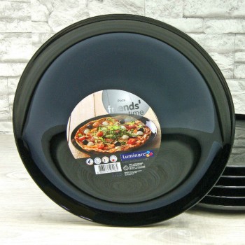 Блюдо для пиццы Friends Time black (диаметр 32 см)