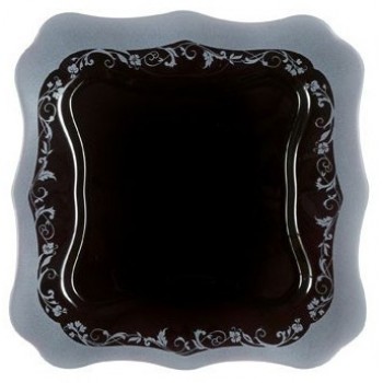 Тарелка десертная Authentic Silver Black (20,5 см)