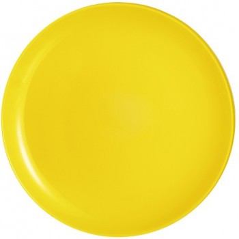 Тарелка обеденная Atry Yellow, диаметр 25 см