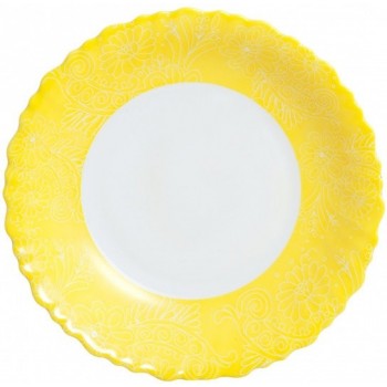 Тарелка десертная Aurore Yellow (диаметр 19 см)