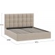 Кровать с мягким изголовьем «Эмбер»  160 (Серо-коричневый)