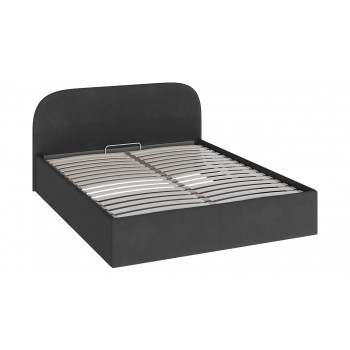 Кровать с подъемным механизмом «Шерри» (Велюр серый) 160