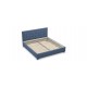 Кровать двуспальная Rion 180 (синий)
