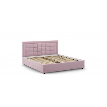 Кровать двуспальная Rion 180 под.мех (Розовый)