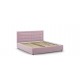 Кровать двуспальная Rion 180 под.мех (Розовый)