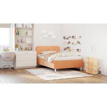 Кровать односпальная Clarissa 90 (Оранжевый)