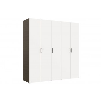 Шкаф для одежды 5Д Арландо (Белый)