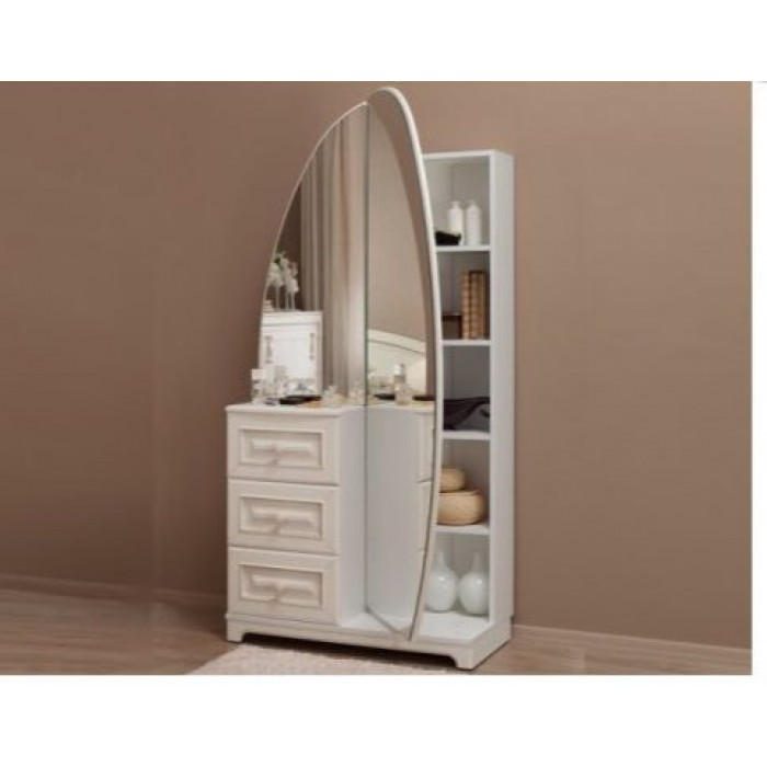Шкаф комбинированный с зеркалом "Белла"