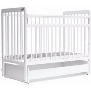 Кровать детская Bambini Евро стиль, белый
