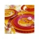 Сервиз столовый Bubbles Flowers pink (19 предметов) + стаканы (6 шт)
