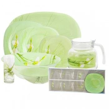 Сервиз столовый Carine Sofiane Green (45 предметов)