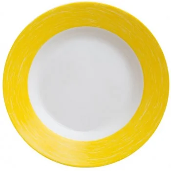 Тарелка суповая «Color Days Yellow» (диаметр 22 см)