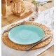 Тарелка обеденная «Ammonite Turquoise»