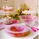 Тарелка обеденная Pastel Pink, диаметр 26 см