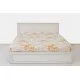 Кровать двуспальная Tiffany 140 с ПМ (Вудлайн Кремовый)