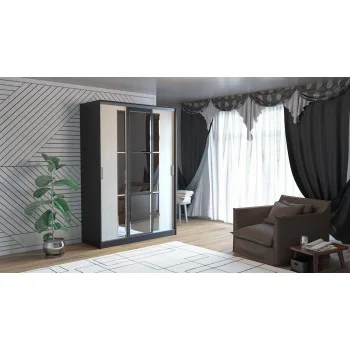 Шкаф-купе «ПШ-3.2» (150)  White