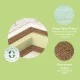 Матрац для круглой кроватки Plitex "Aloe vera Ring", 74*74 см